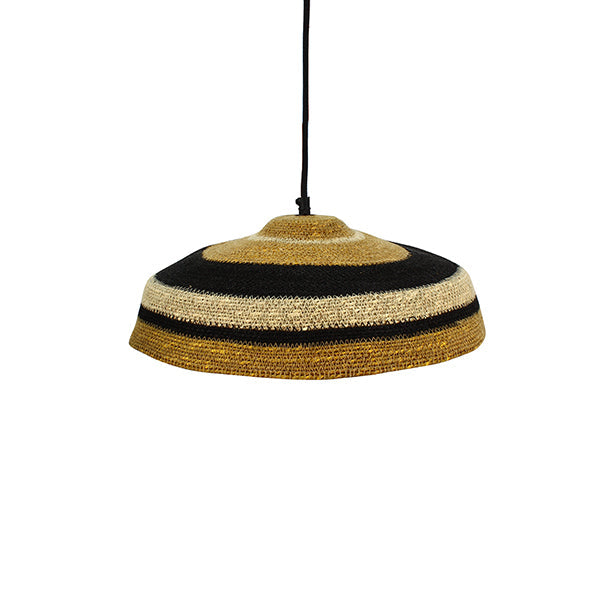 Trinidad - Suspension - Jonc De Mer - Ocre/Noir/Naturel