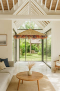 Belaga - Suspension - Raphia - Naturel
