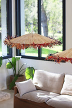 Belaga - Suspension - Raphia - Naturel