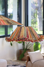 Jolo - Suspension - Raphia - Naturel