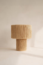 El Nido - Lampe À Poser - Raphia - Naturel