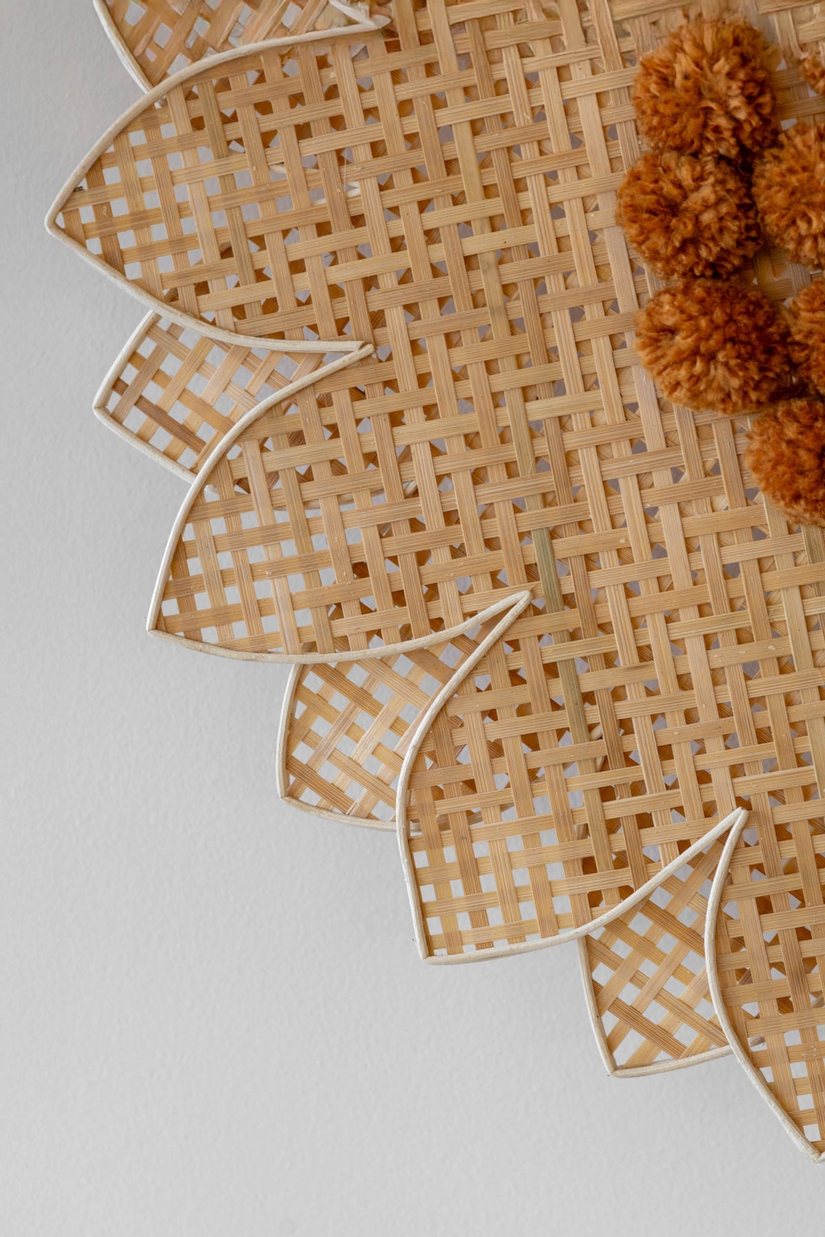 Daisy - Applique - Bambou - Naturel