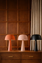 Kalysta - Lampe À Poser - Métal - Terracotta