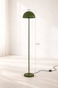 Thalia - Lampadaire - Métal - Vert Olive