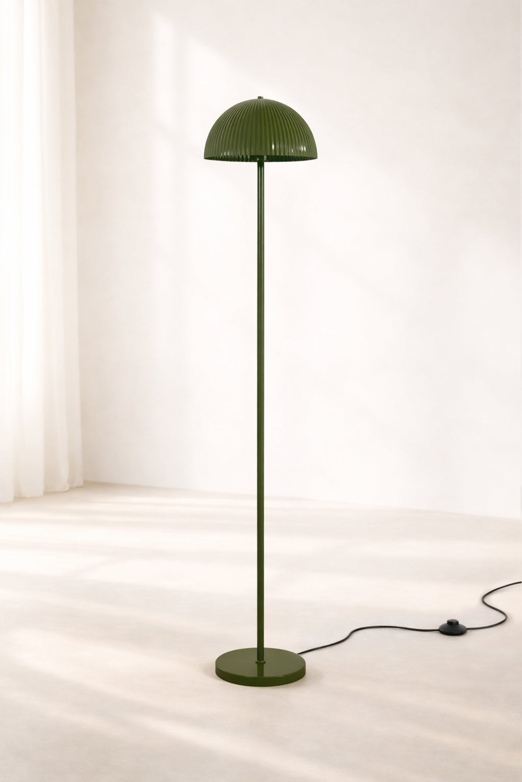 Thalia - Lampadaire - Métal - Vert Olive
