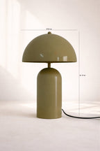 Chloe - Lampe À Poser - Métal - Vert Kaki