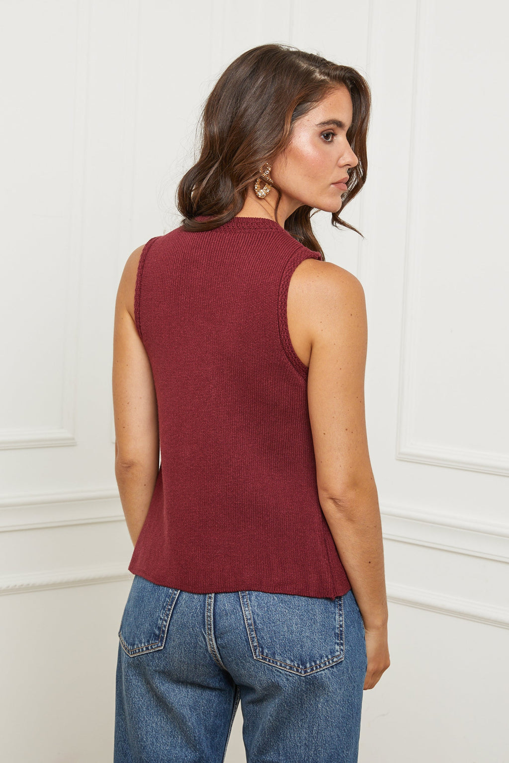 Gilet - Bordeaux