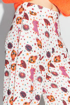 Le Pantalon Tracy Léo Star White