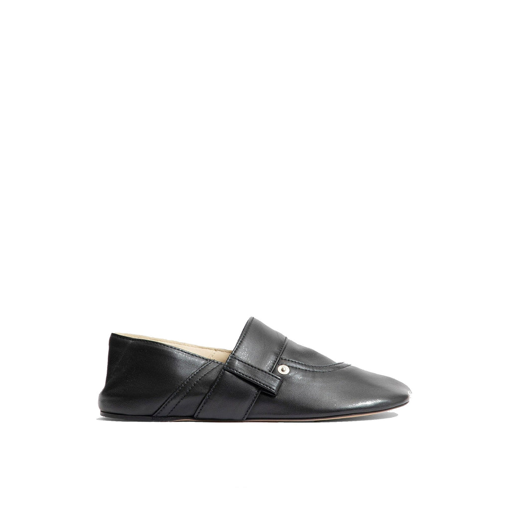 Mules Loewe Toy Pocket Leather - Black - Femme