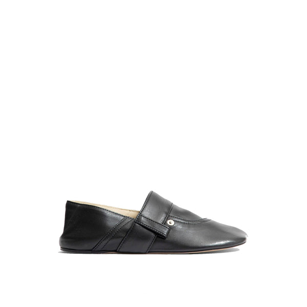Mules Loewe Toy Pocket Leather - Black - Femme