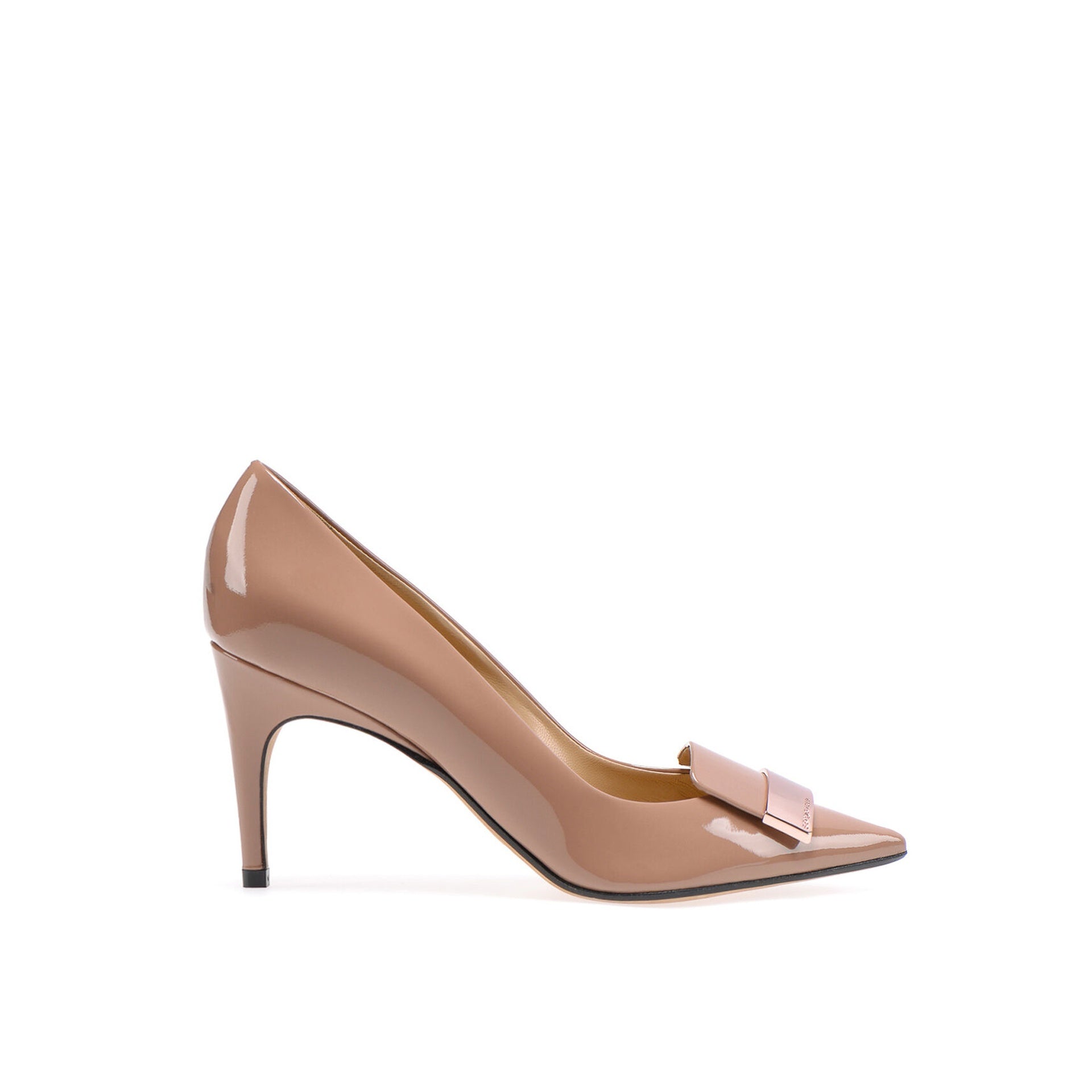 Escarpins - Sergio Rossi Leather - Nude