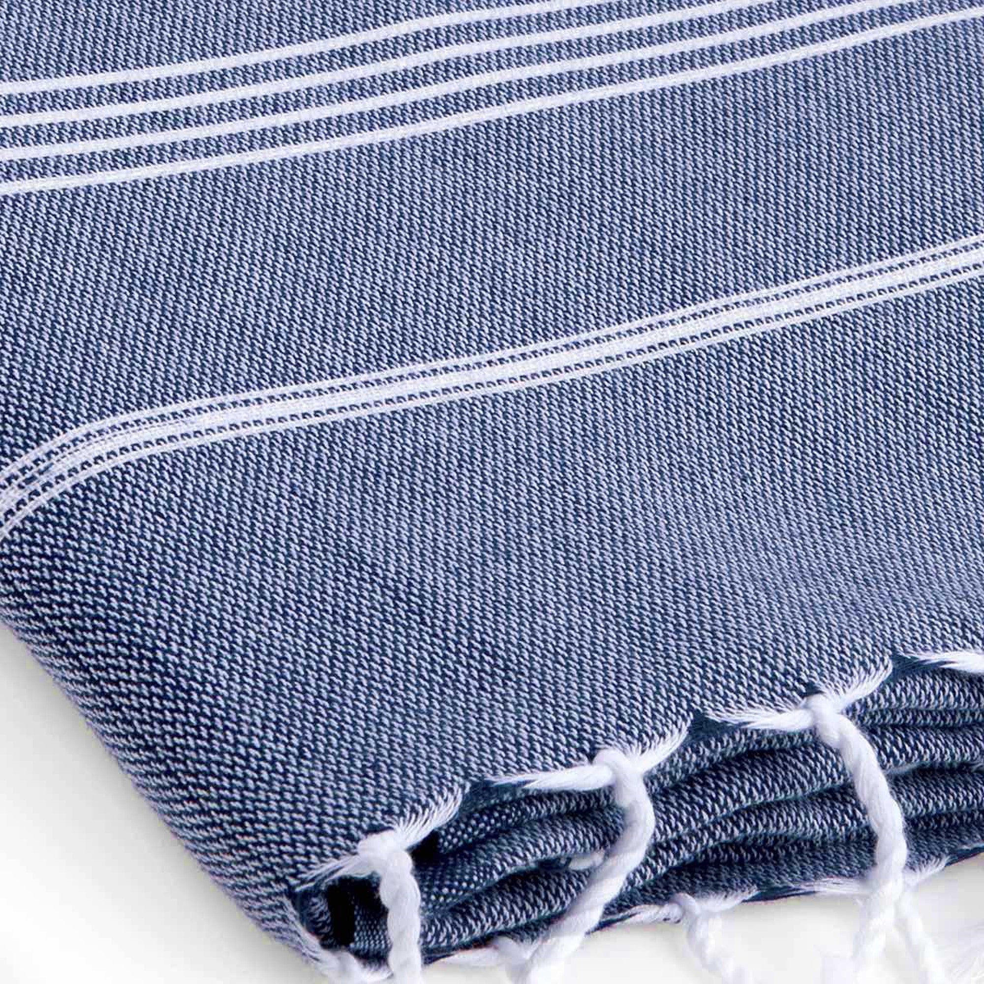 Mykonos - Fouta - Bleu Jean
