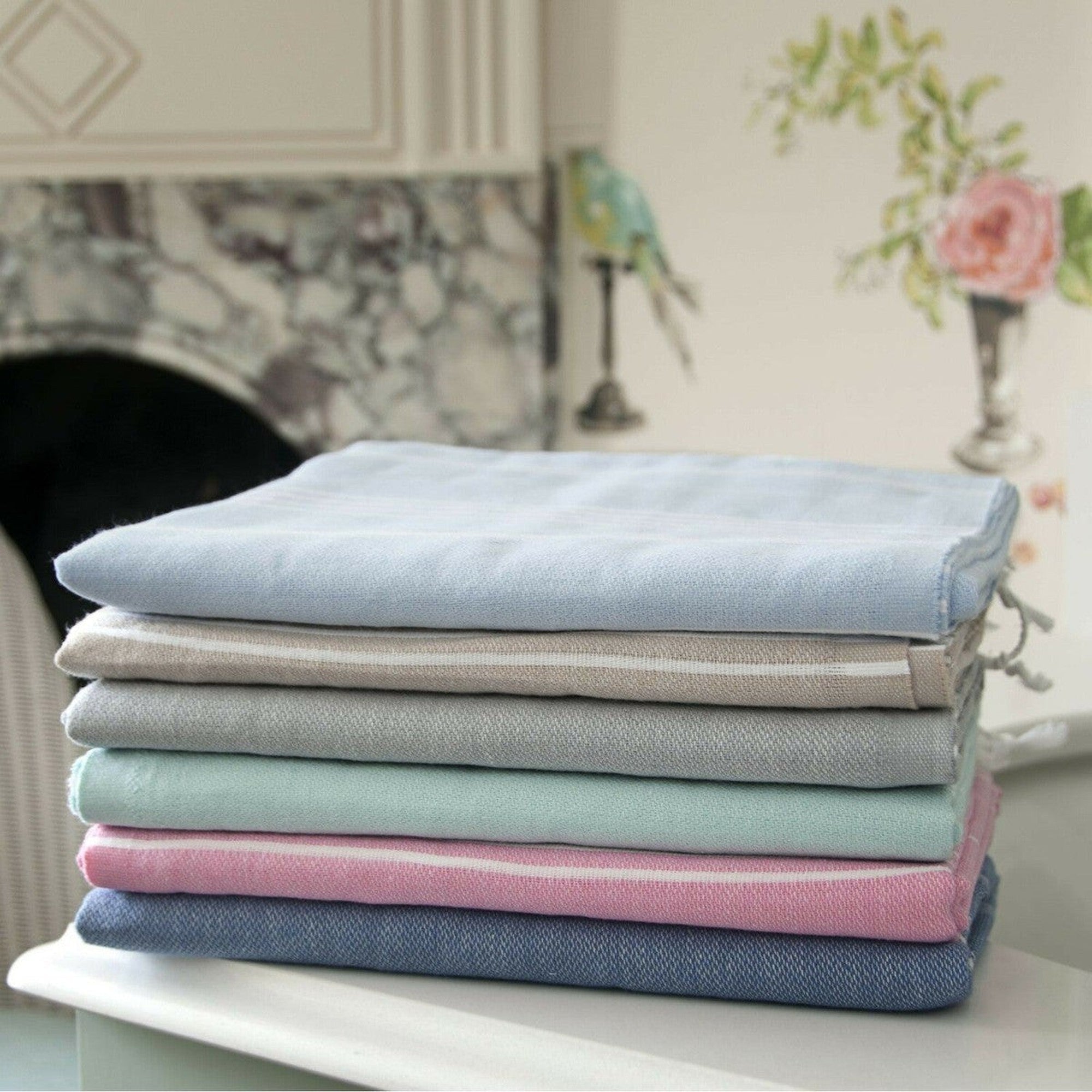 Mykonos - Fouta - Bleu Jean