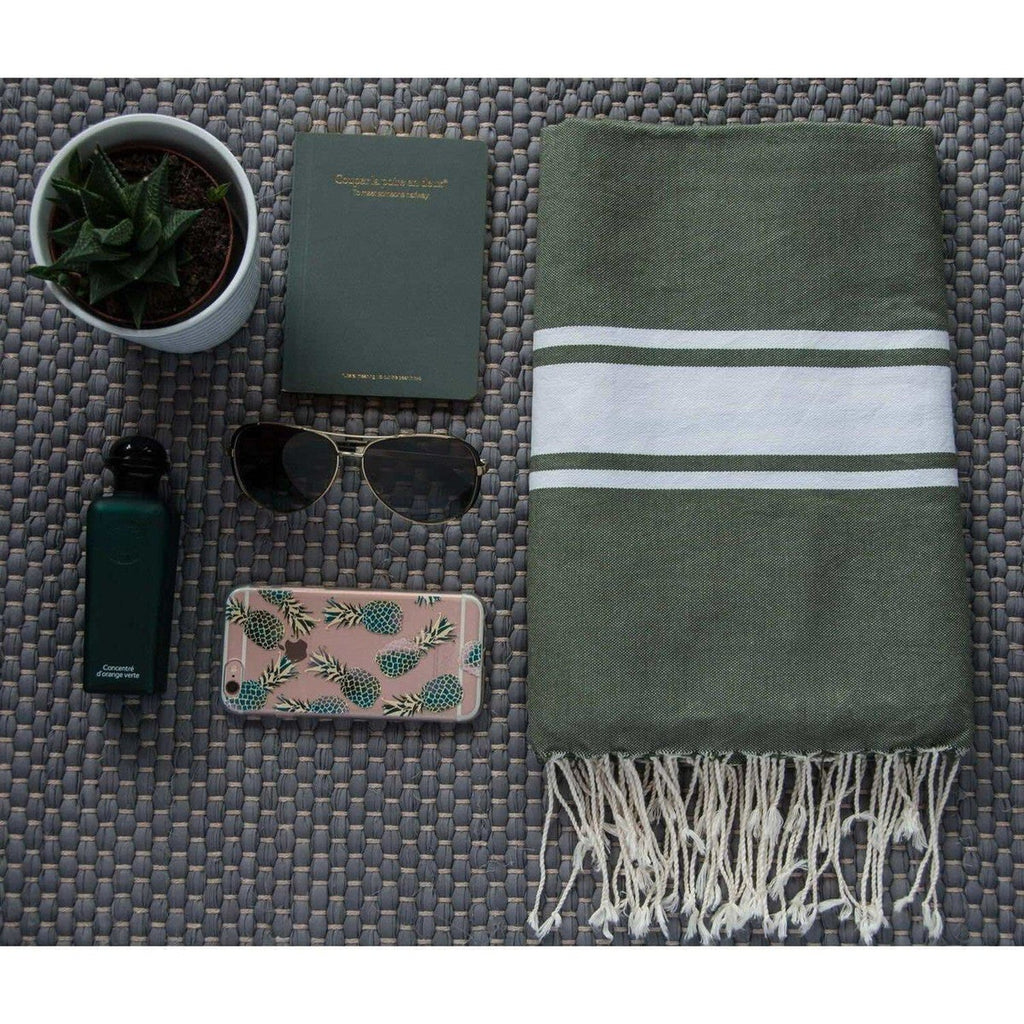 St Tropez - Fouta - Vert Kaki
