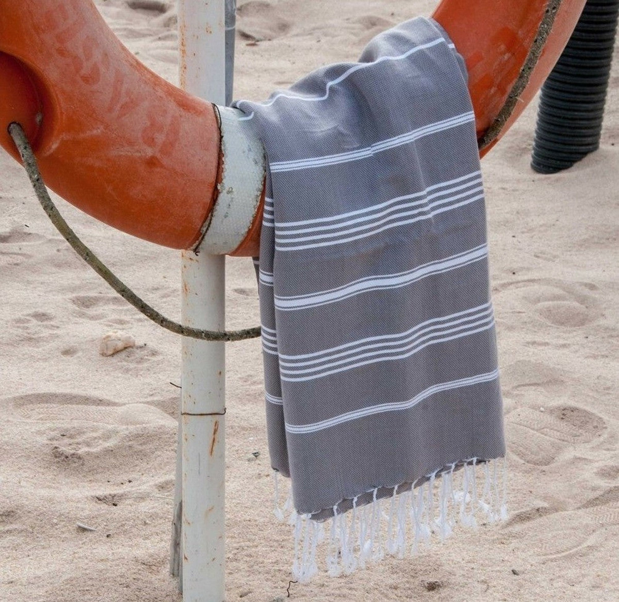 Mykonos - Fouta - Gris Moyen