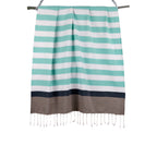 Arcachon - Fouta Tricolore - Taupe Clair