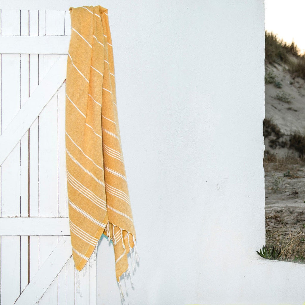 Mykonos - Fouta - Jaune Safran