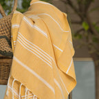 Mykonos - Fouta - Jaune Safran