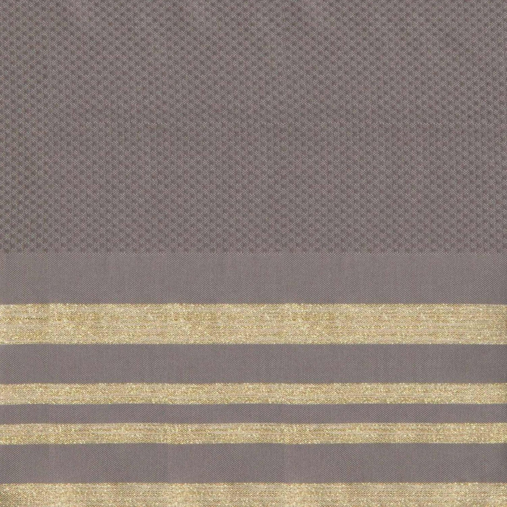 Hamptons - Fouta Nid D'Abeille - Taupe Clair/Or