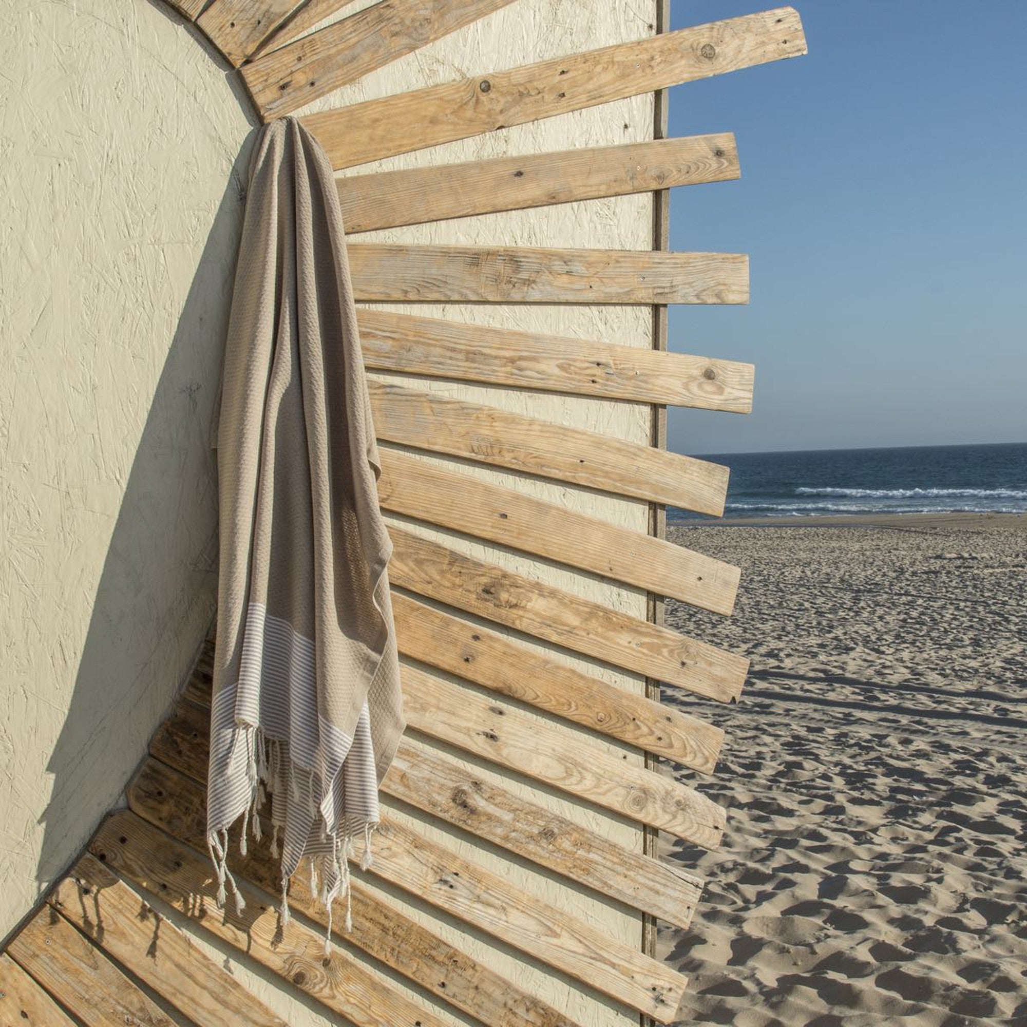 Ibiza - Fouta Nid D'Abeille - Beige