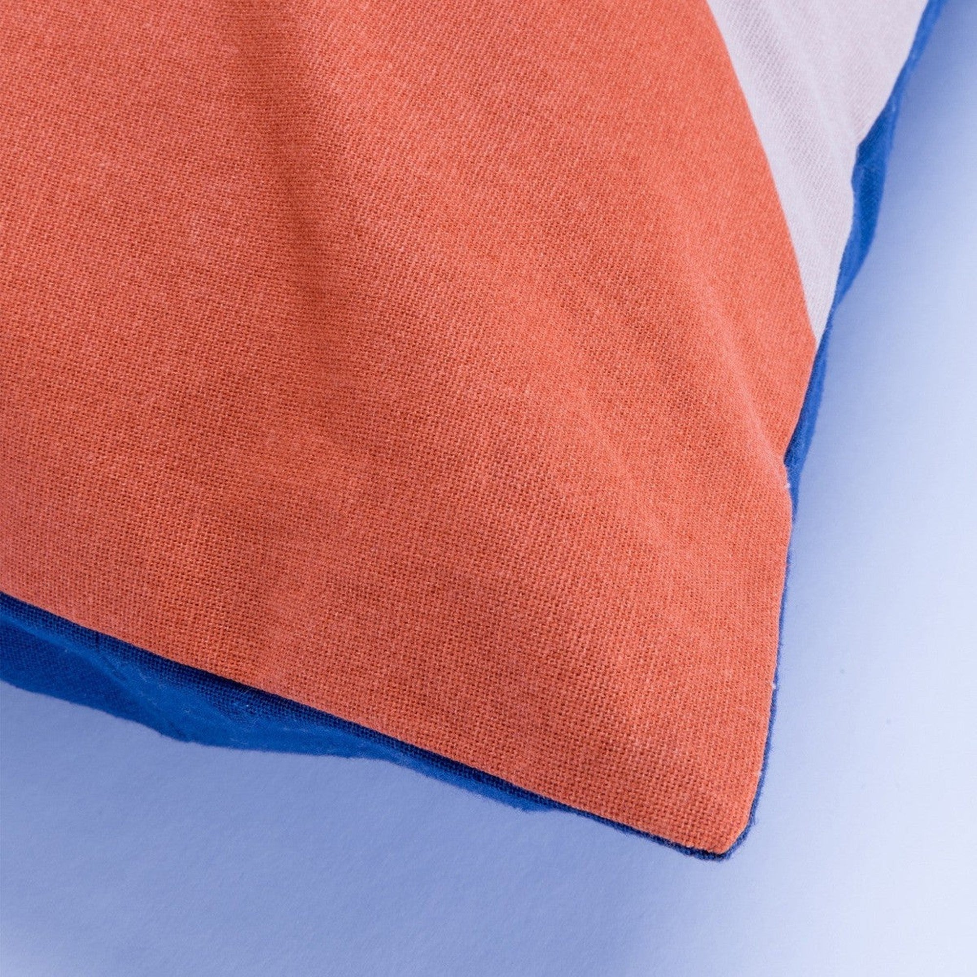 Colorblock - Housse De Coussin D'Extérieur - Terracotta