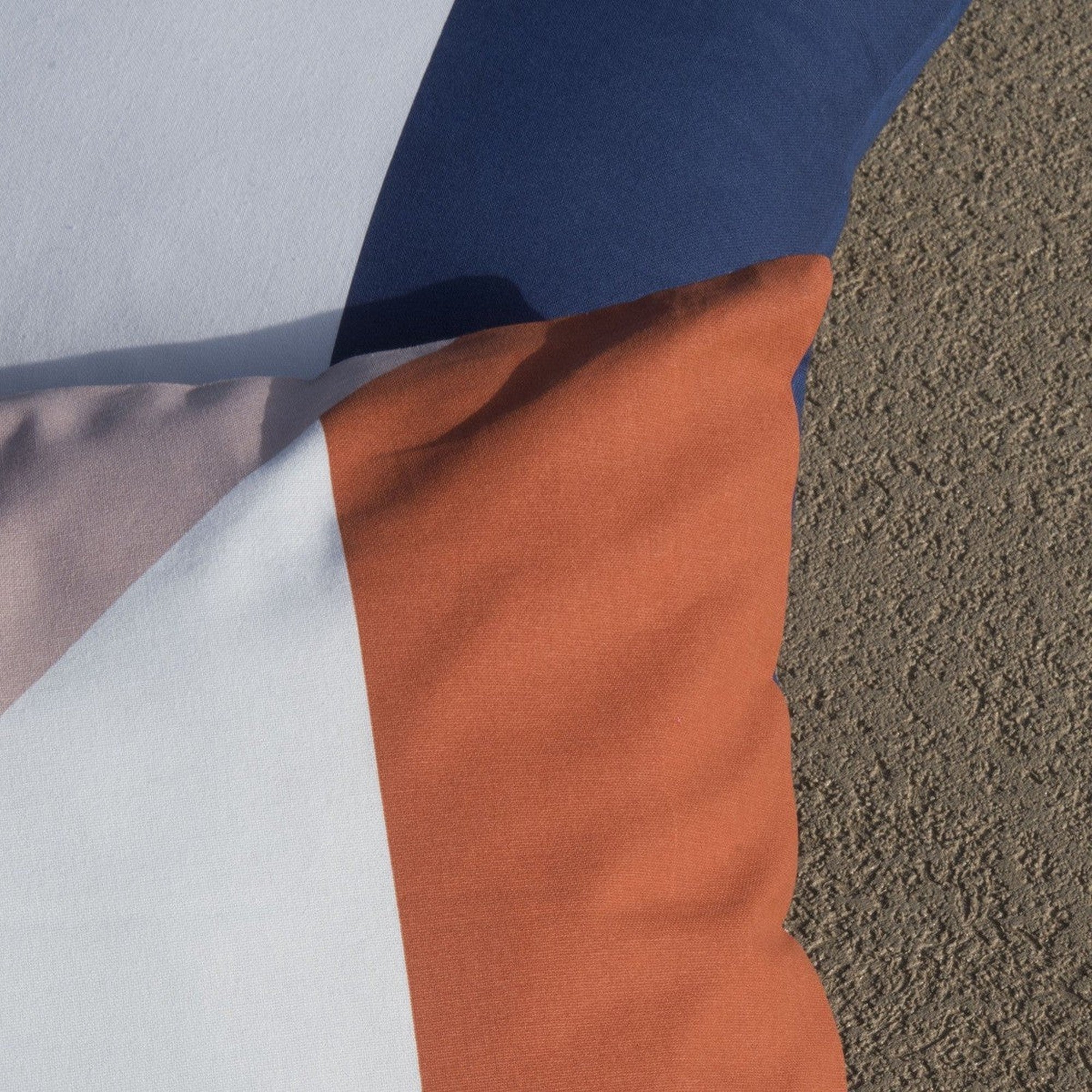 Colorblock - Housse De Coussin D'Extérieur - Terracotta