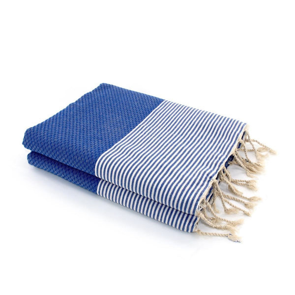 Ibiza - Fouta Xxl - Bleu Grec