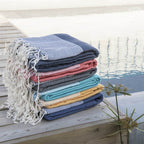 Ibiza - Fouta Xxl - Bleu Grec