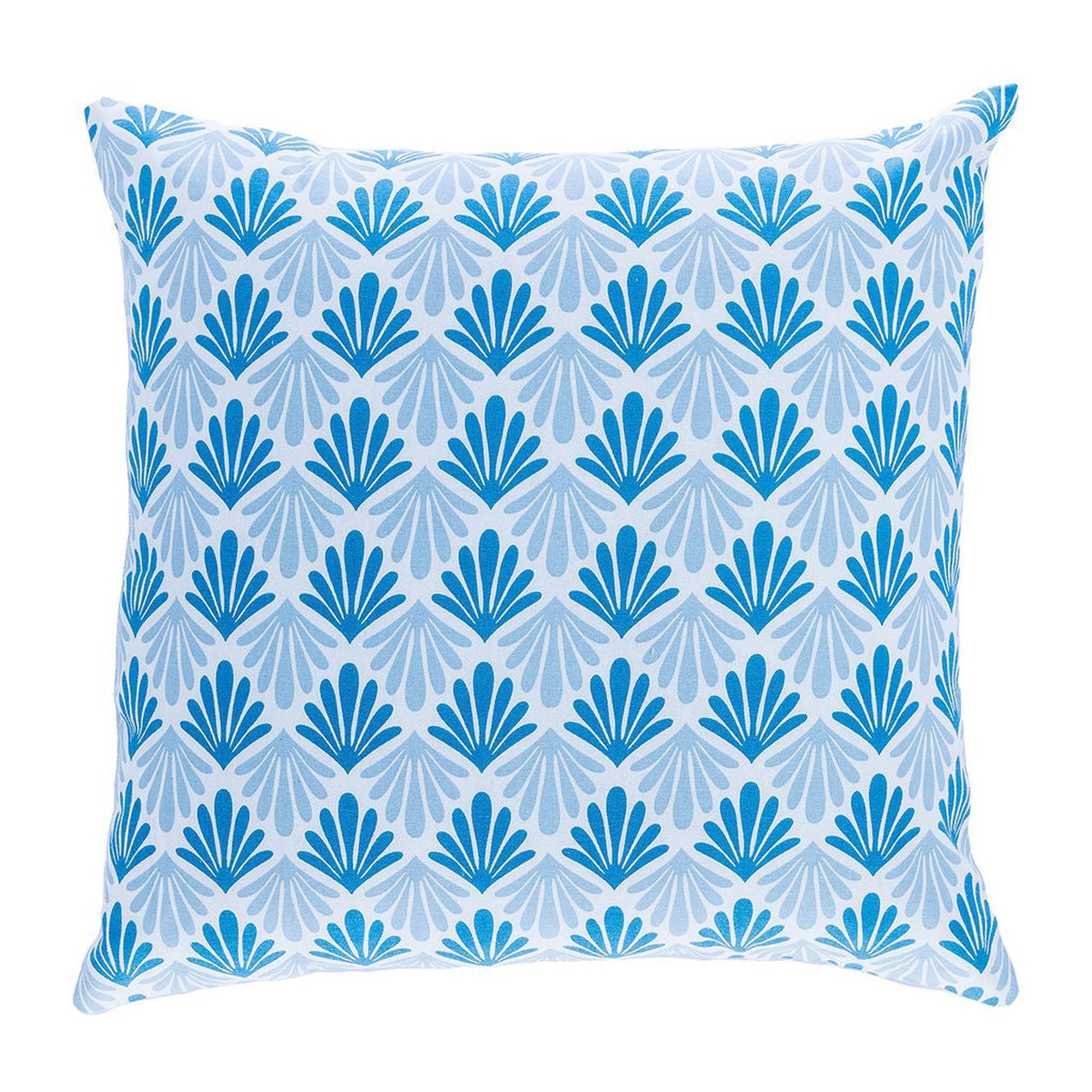 Peacock - Housse De Coussin D'Extérieur - Bleu