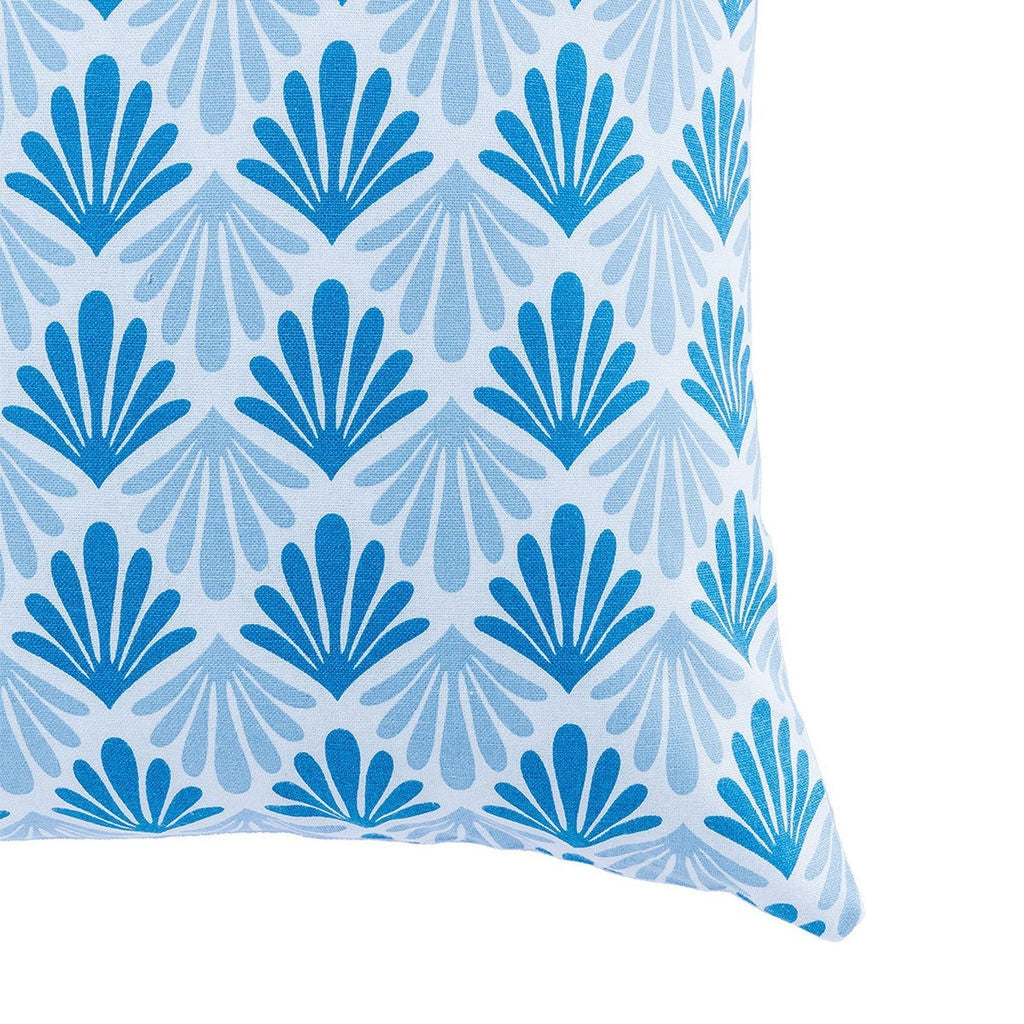 Peacock - Housse De Coussin D'Extérieur - Bleu