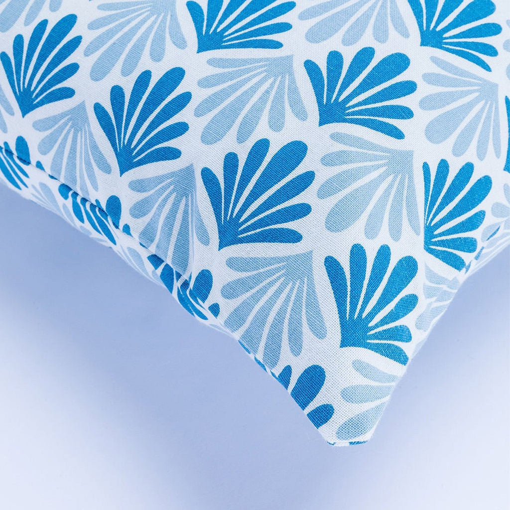 Peacock - Housse De Coussin D'Extérieur - Bleu