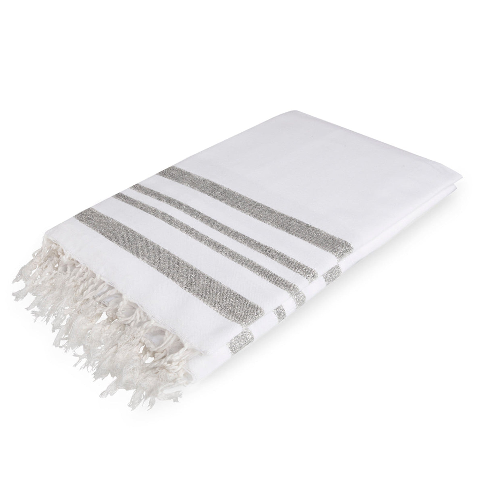 Hamptons - Nappe - Blanc/Argent