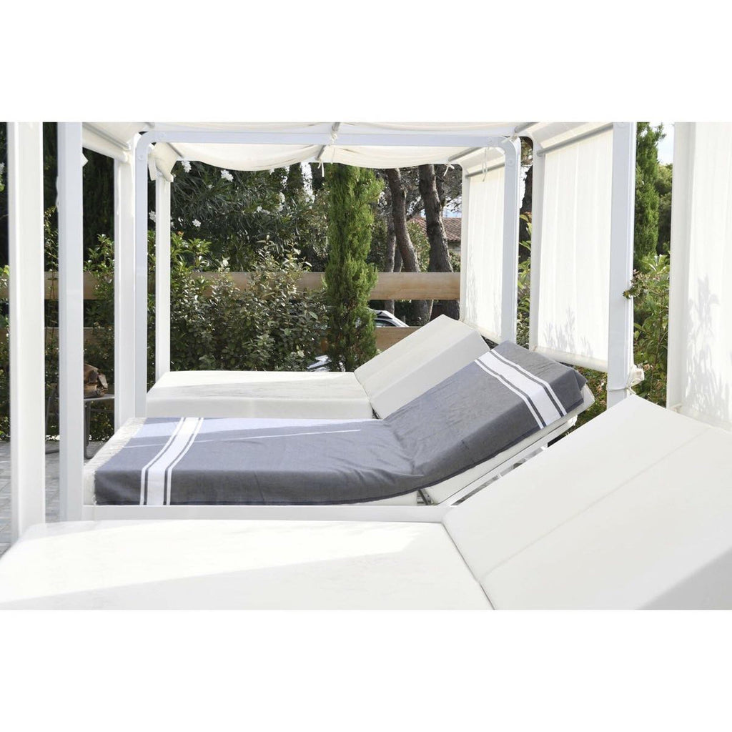 St Tropez - Fouta Xxl - Gris Moyen