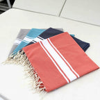 St Tropez - Fouta Xxl - Orange Corail