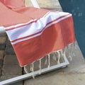 St Tropez - Fouta Xxl - Orange Corail