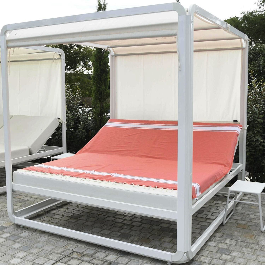 St Tropez - Fouta Xxl - Orange Corail