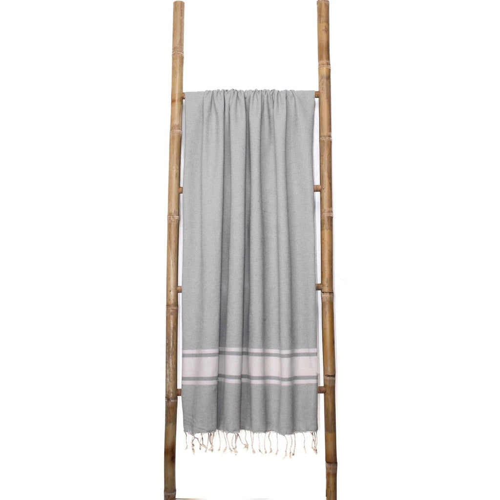 St Tropez - Fouta Xxl - Gris Perle