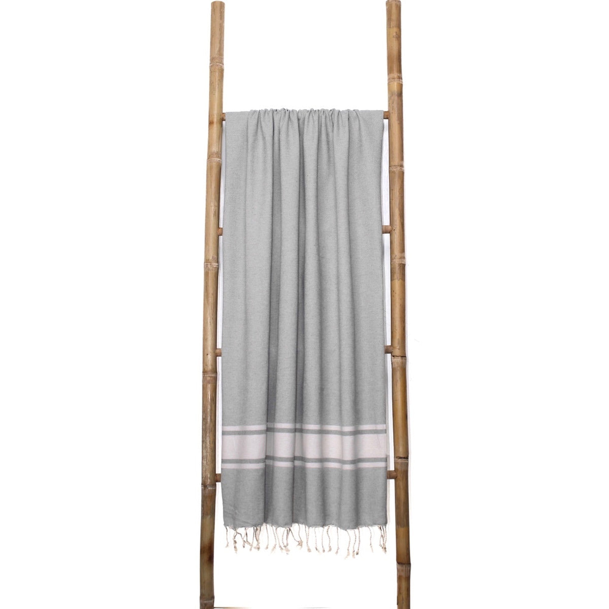 St Tropez - Fouta Xxl - Gris Perle