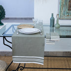Mahdia - Chemin De Table - Vert Olive