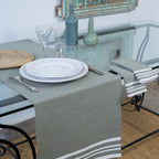 Mahdia - Chemin De Table - Vert Olive