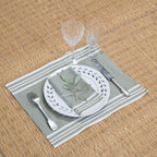 Mahdia - Set De Table (X4) - Vert Olive