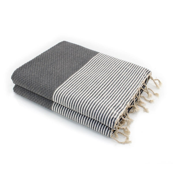 Ibiza - Fouta Xxl - Gris Moyen