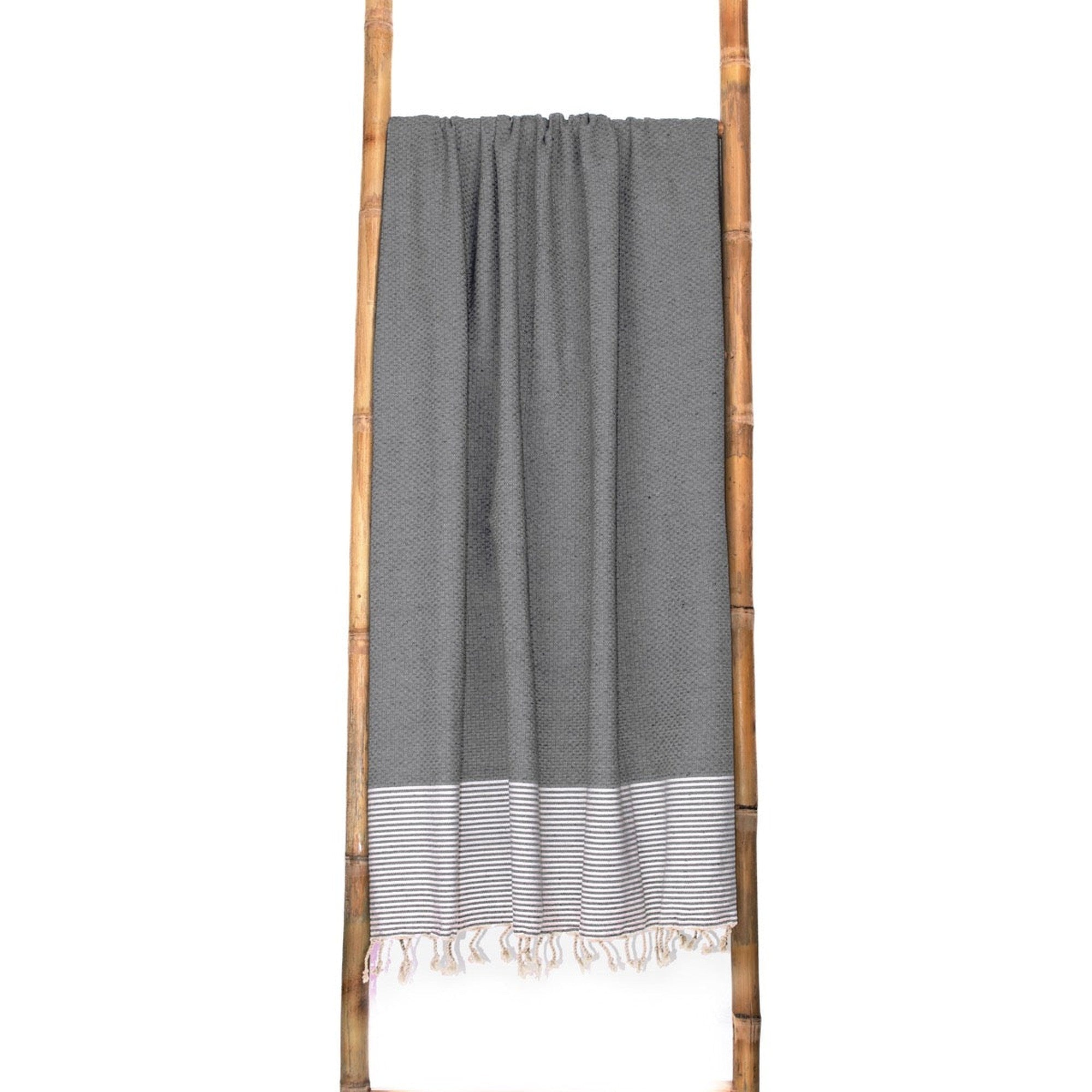 Ibiza - Fouta Xxl - Gris Moyen