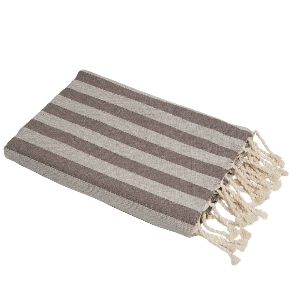 Capri - Fouta Jacquard - Taupe