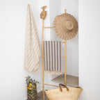 Capri - Fouta Jacquard - Taupe