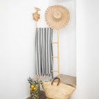 Capri - Fouta Jacquard - Gris Moyen