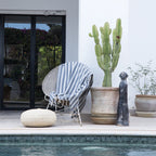Capri - Fouta Jacquard - Gris Moyen