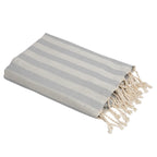 Capri - Fouta Jacquard - Gris Clair