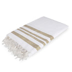 Hamptons - Nappe - Blanc/Or