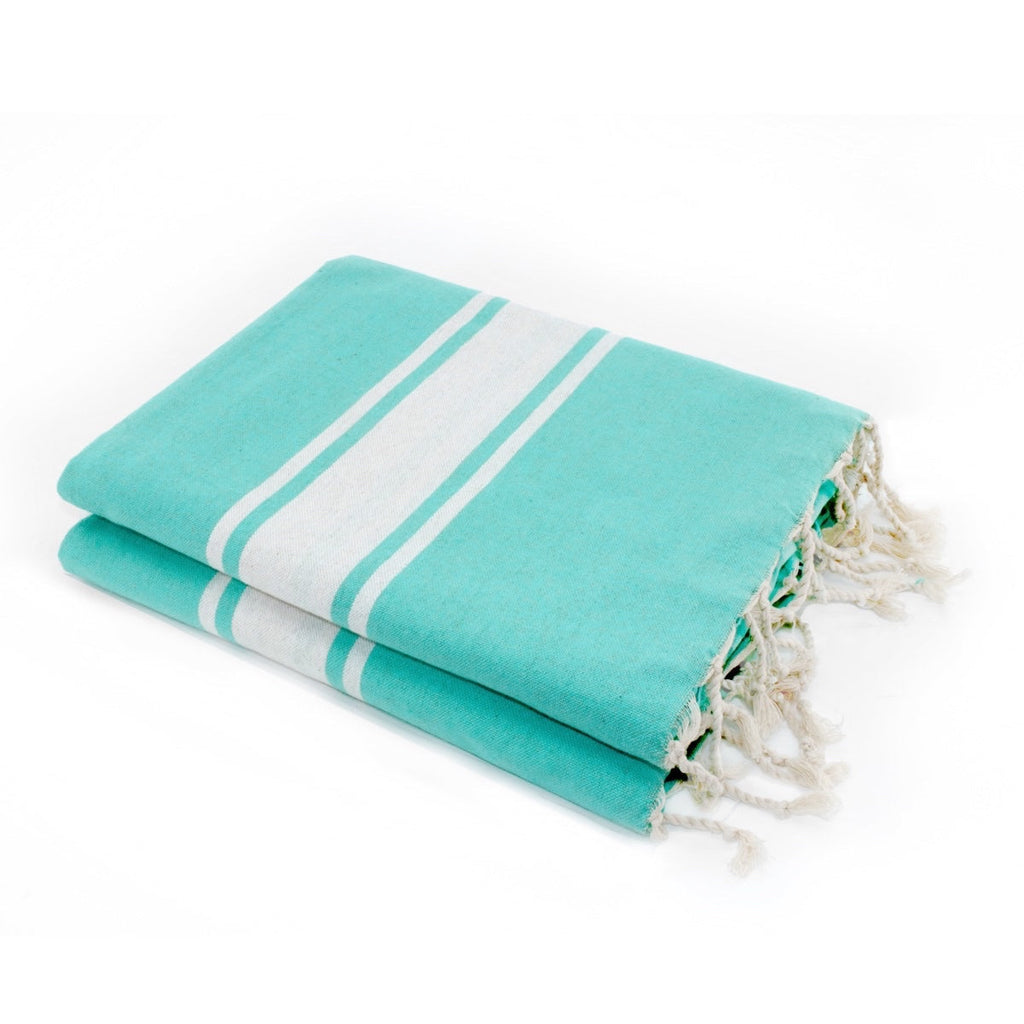 St Tropez - Fouta Xxl - Vert Turquoise